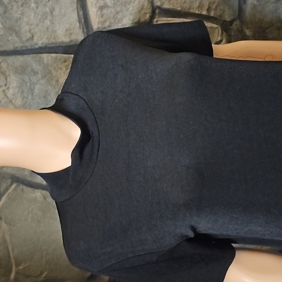 Beware Black Turtleneck Short Sleeve Bodysuit - Picture 7 of 7